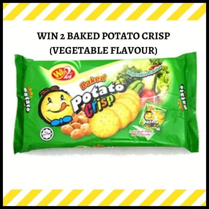 

DISKON WIN2 POTATO CRISP 120GR VEGETABLE - WINWIN KRIPIK KENTANG RASA SAYURAN !!!