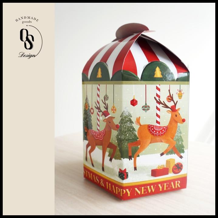 

DISKON DUS PARCEL NATAL CHRISTMAS HAMPERS PACKAGING KADO BOX KUE KERING