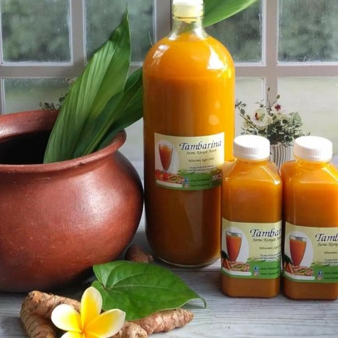 

Ready stock] Jamu Kunyit Asem Sirih 1Liter free 2 botol