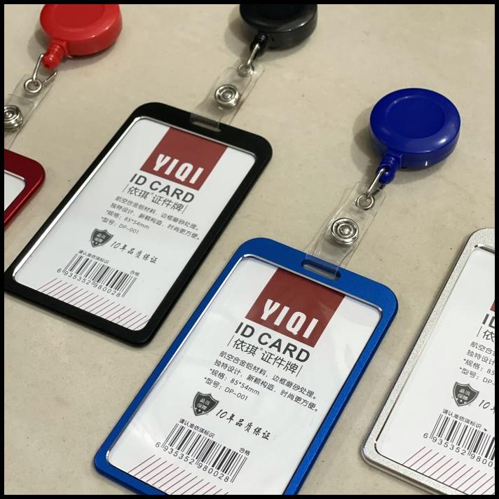 

GRATIS ONGKIR CASING ID CARD CASE ALUMUNIUM BESI DENGAN YOYO 1 SET WARNA !!!!!!!