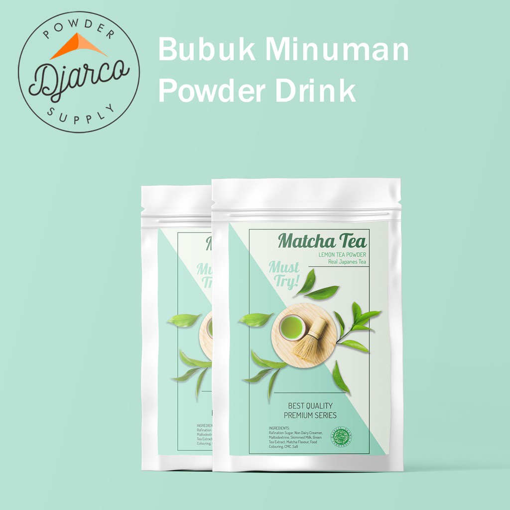 

1000 Gram/1 Kg Matcha Green Tea Powder Drink - Serbuk Bubuk Numan Bisa Grosir