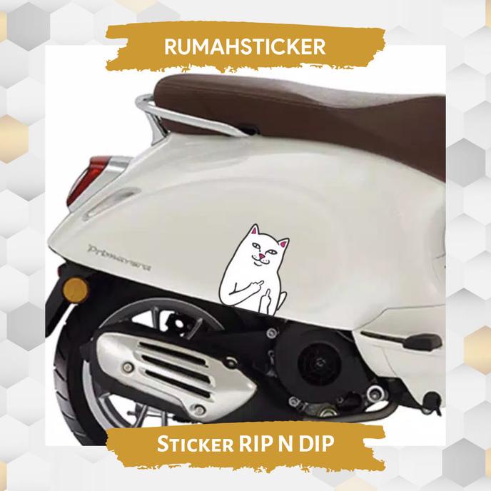 Diskon STIKER STICKER VESPA CUTTING RIPNDIP RIP N DIP LORD NERMAL Segera Dapatkan