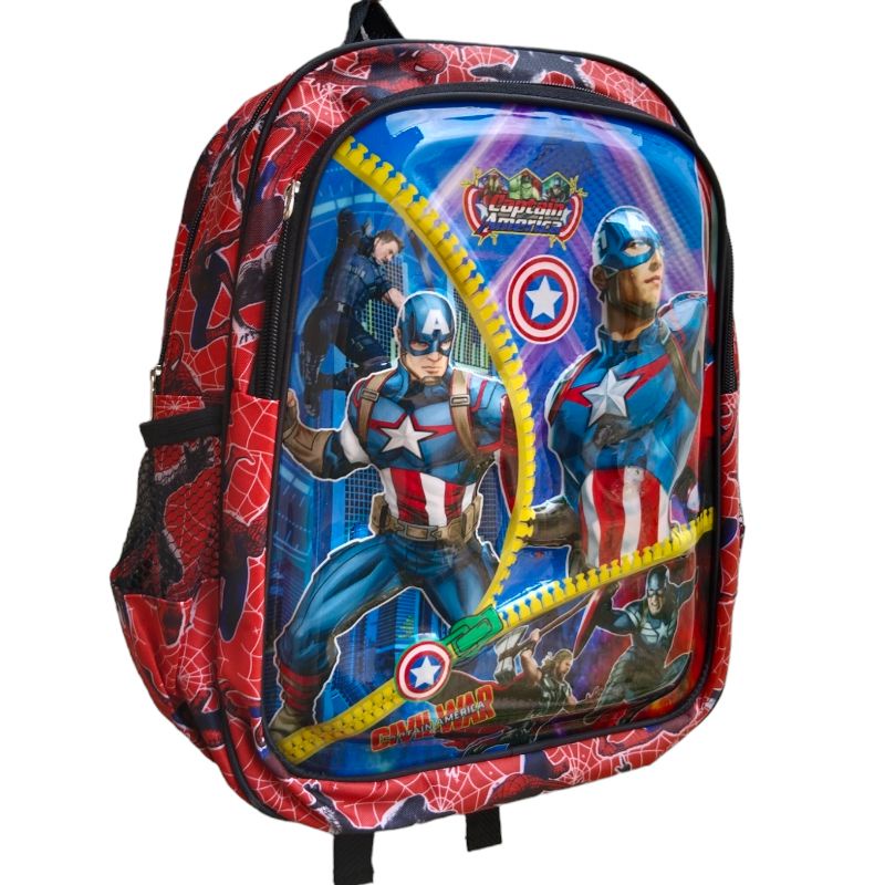 TAS RANSEL ANAK SD LAKI-LAKI BOBOIBOY TAS GENDONG ANAK LAMPU LED
