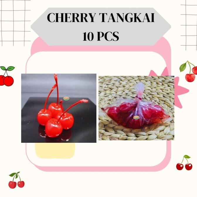 

Buruan beli] CHERRY MERAH TANGKAI 10 PCS