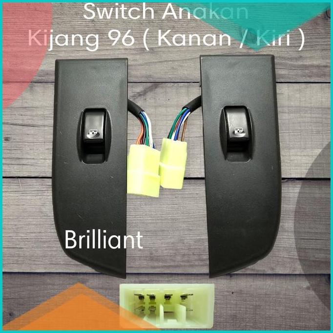 Switch Saklar Power Windows Jendela Mobil - Kijang Kapsul 1997 20JVLZ