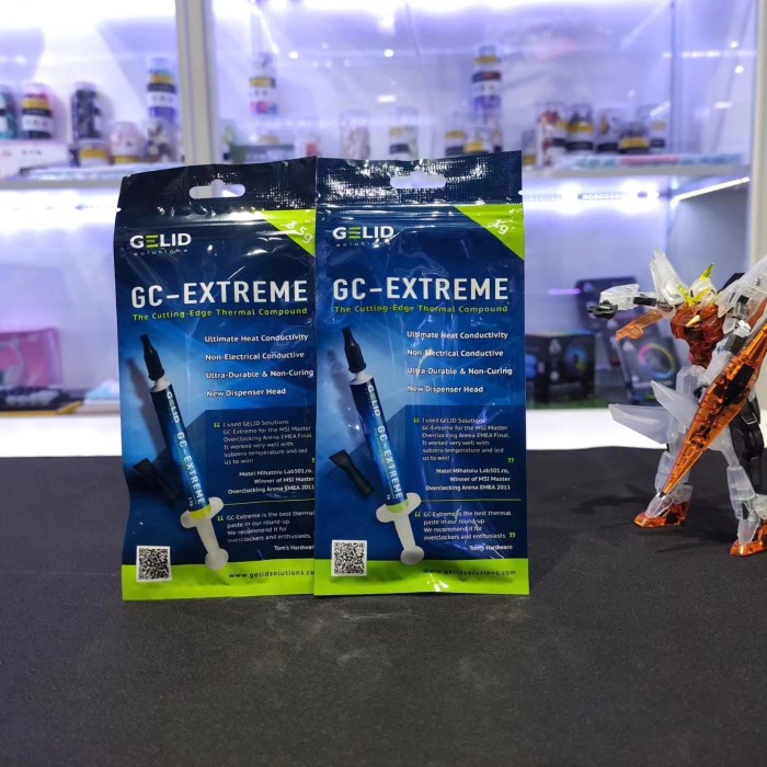 

Gelid Gc-Extreme Thermal Paste Pasta Grease Compound Original 100% Dan Terpercaya