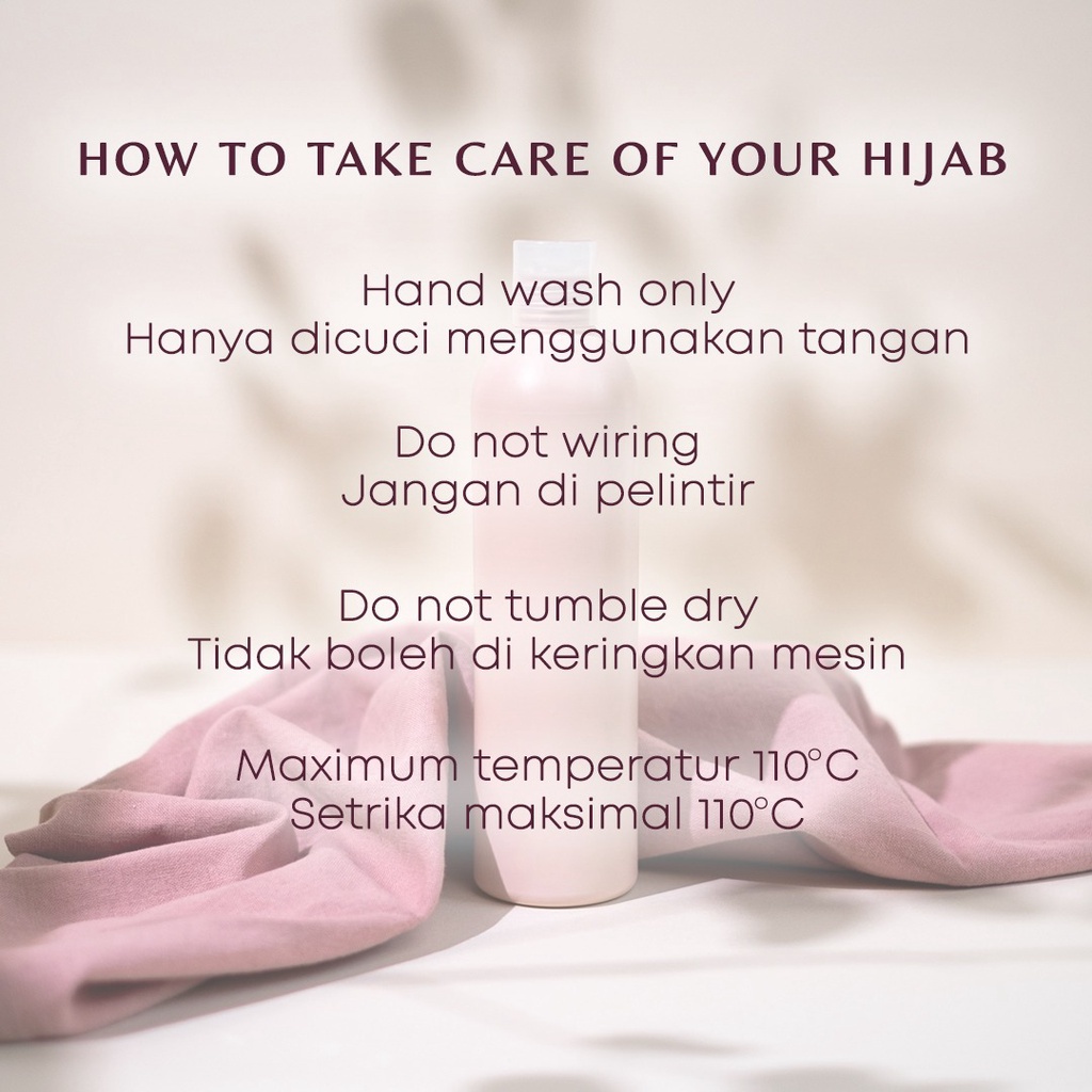 STYLISH HIJAB DAILY Diario - Ultrafine Ileana Scarf Kerudung Segi Empat