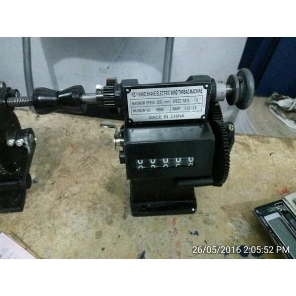 ] Mesin alat counter gulung kawat dinamo trafo