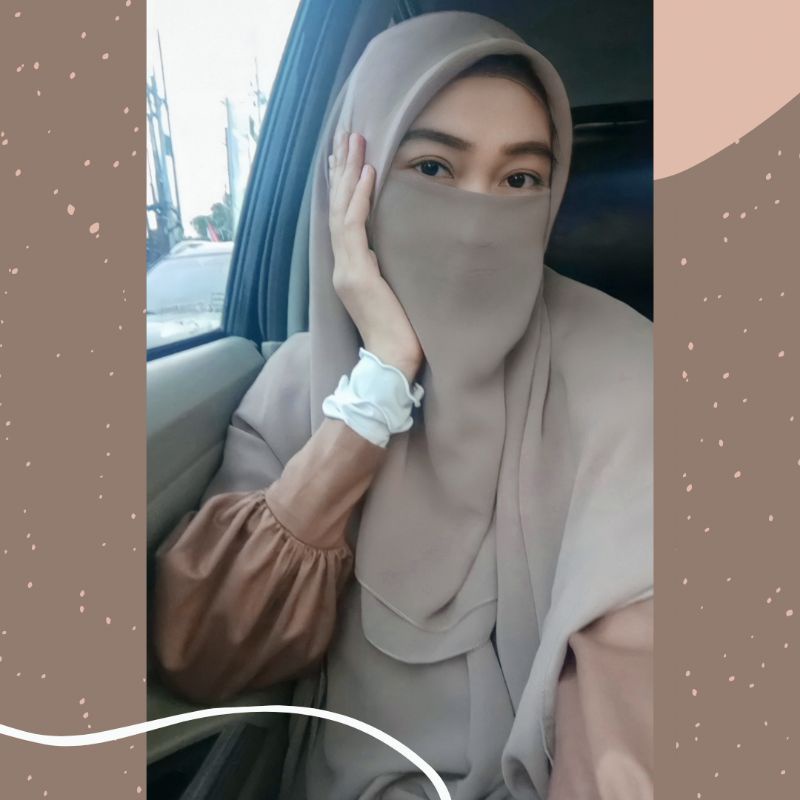 STYLISH HIJAB DAILY Zurafa Khimar Instan Khimar Cadar Hijab instan Syari Khimar Instan Khimar