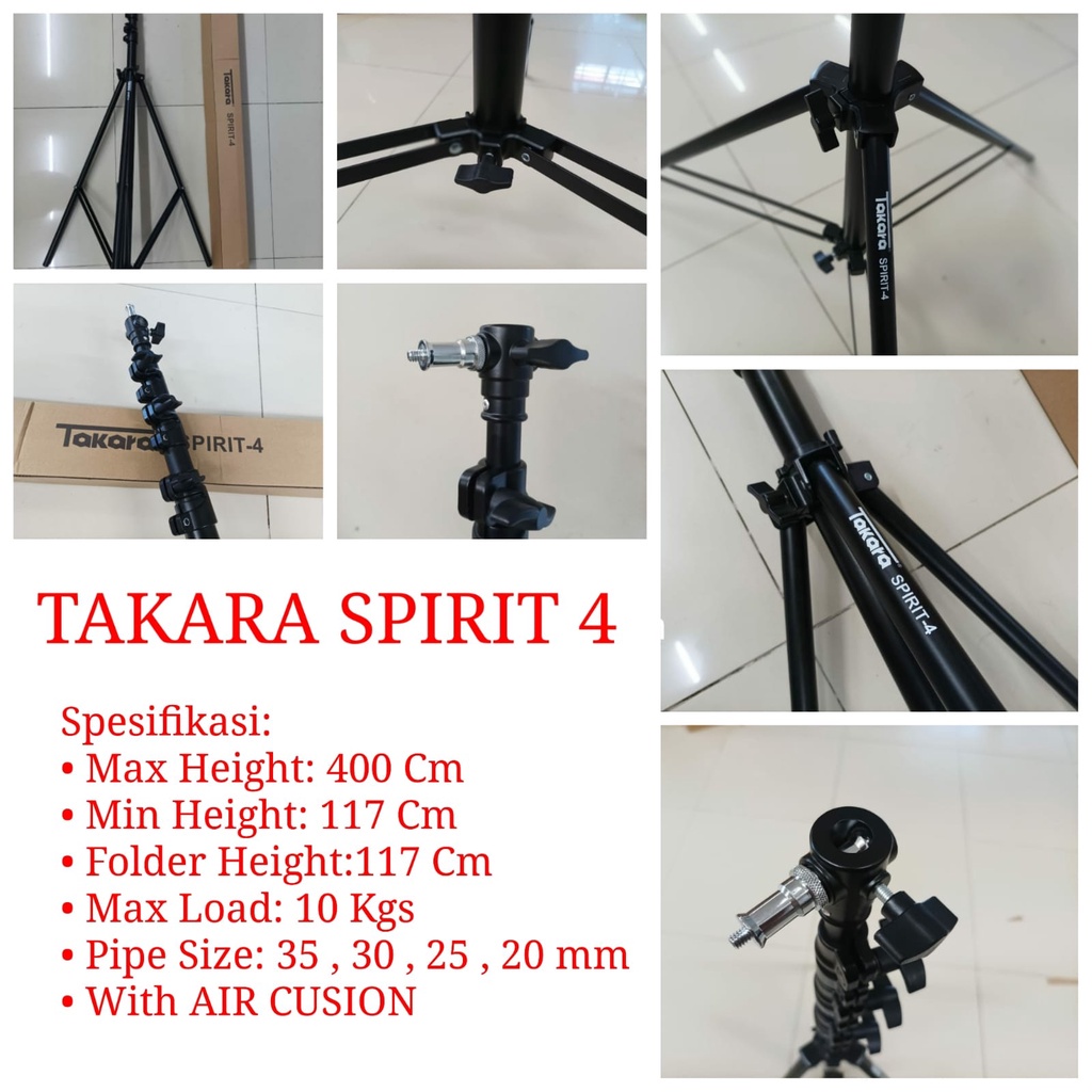 Takara Spirit 4 Lightstand For Lighting