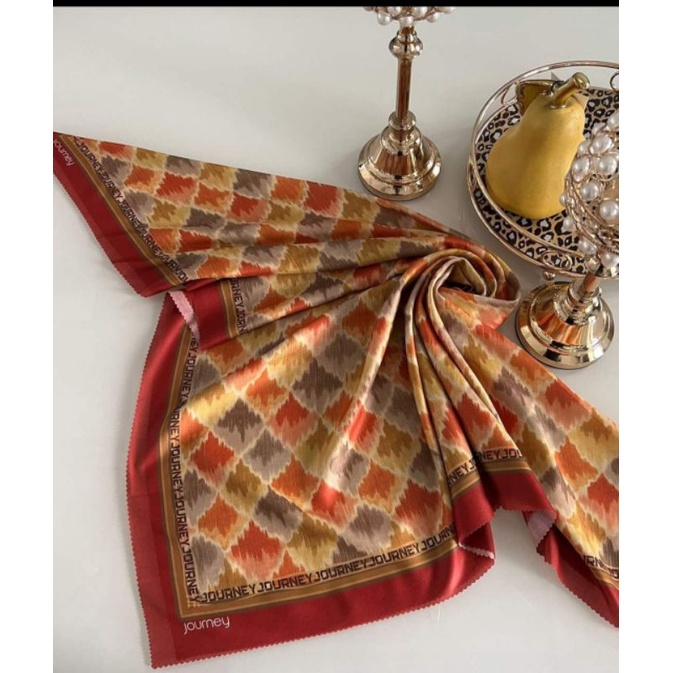 STYLISH HIJAB DAILY JILBAB JOURNEY ORI TERBARU (NEW MOTIF 100 K)