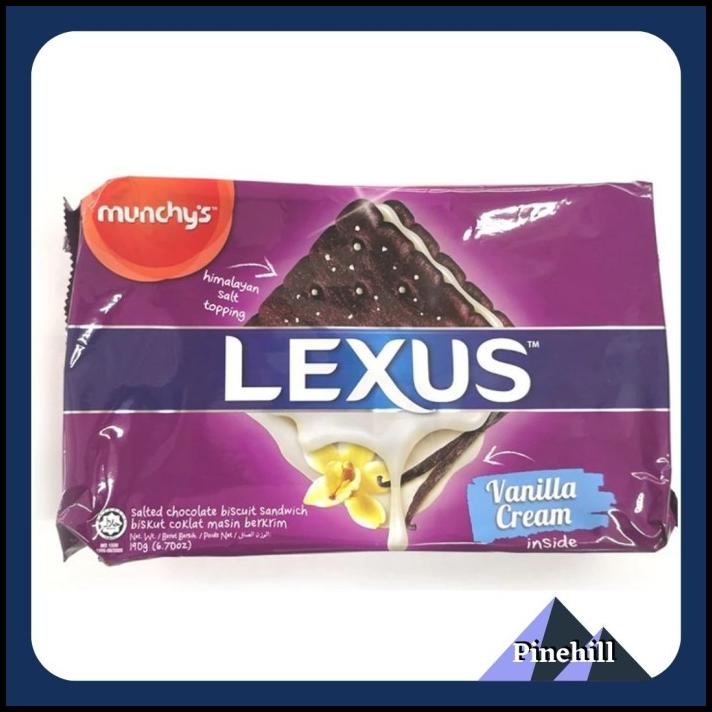 

GRATIS ONGKIR BISKUIT MUNCHYS MUNCHY'S LEXUS VANILLA CREAM HIMALAYAN SALT