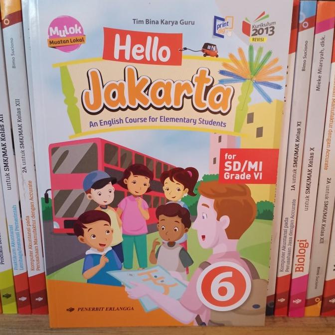 

SALE Hello Jakarta SD/Mi kelas 6 k13 revisi Termurah