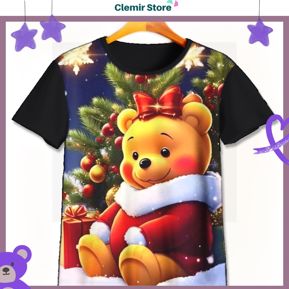 Kaos Anak Natal Merry Christmas V8 - Baju Anak Natalan Kristen Untuk Umur 1-12 Tahun| Kaos Printing 