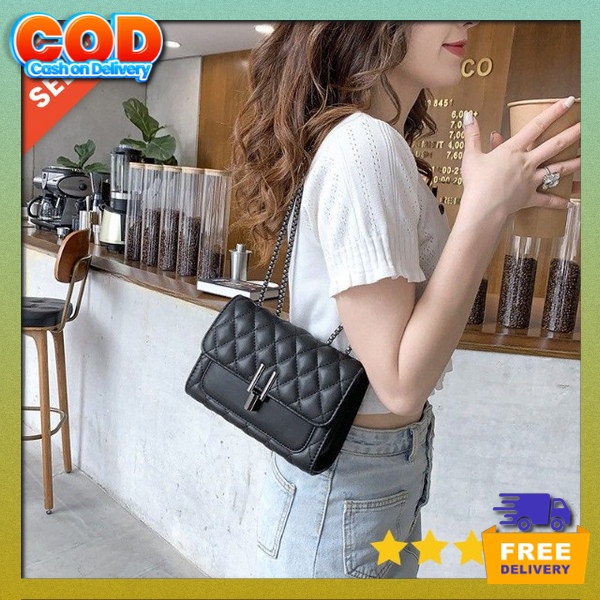 Bag Korea 2023 Selempanh Kekinian Tas Wanita Selempang Ts Cewek Dewaswa Selmpang Ibu2 Arisan Slempan