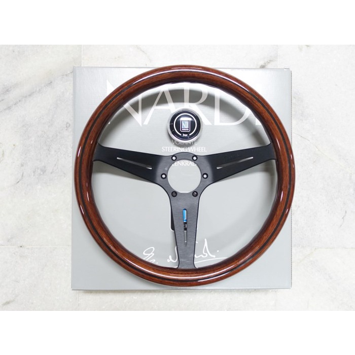 Promo Nardi Stir Mobil Deepcorn Kayu Spoke Hitam 5069.35.2000 Asli Original