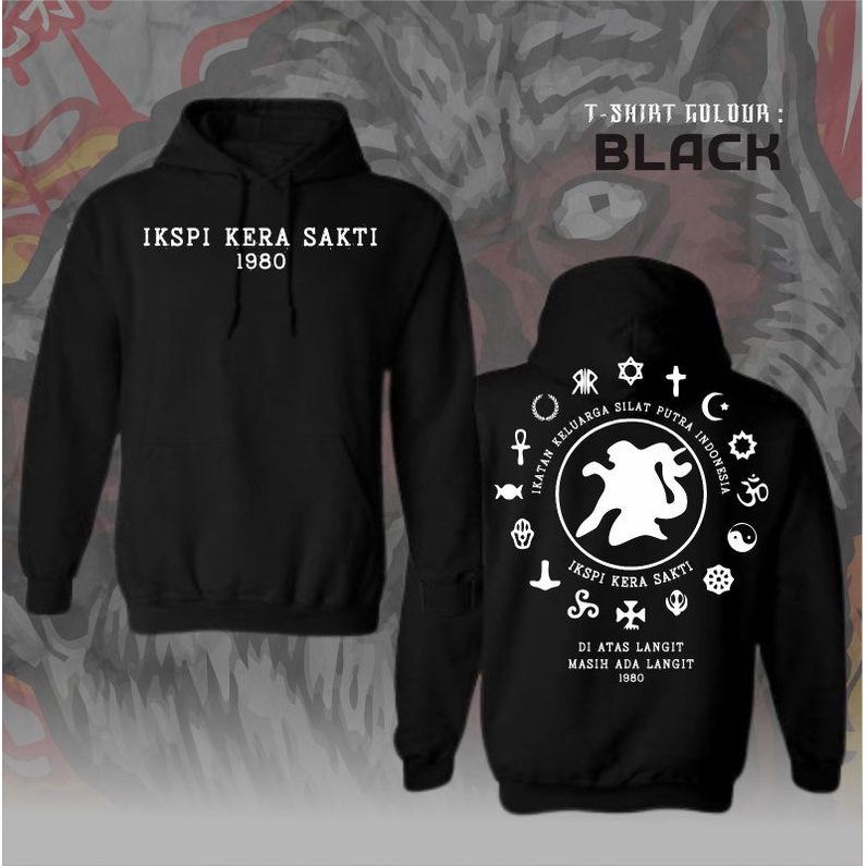 Hoodie Ikspi Kera Sakti Desain Simpel Dan Terbaru Sablon Anti Luntur FE4