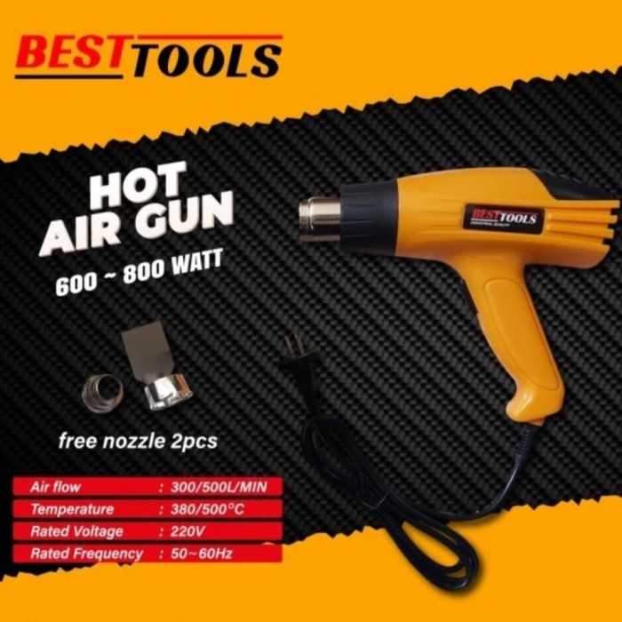 hot gun low watt pistol pemanas heat gun