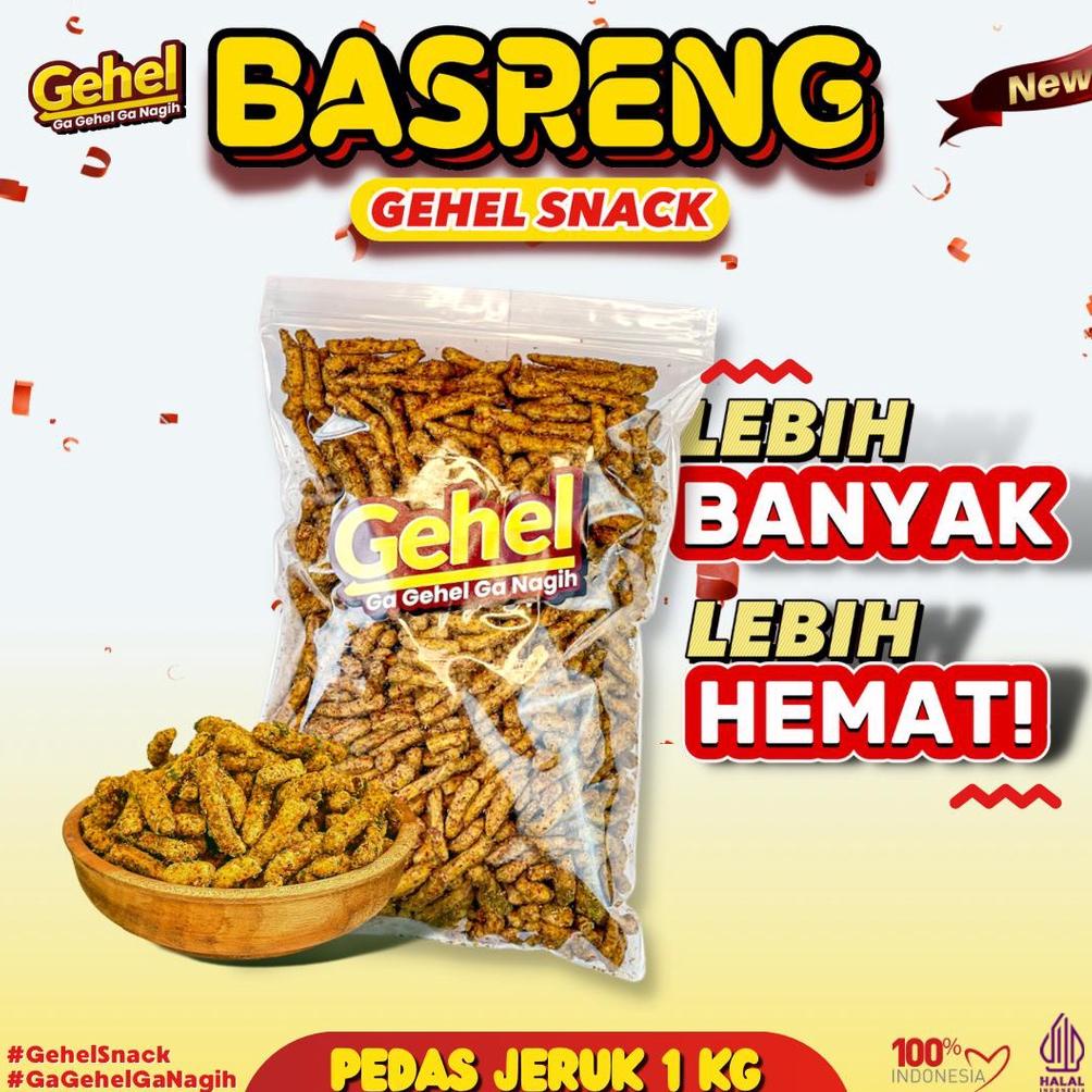 

TERBAIK GEHEL BASRENG 1 KG (EDISI TERBATAS) - MAKANAN RINGAN HANYA HARI INI