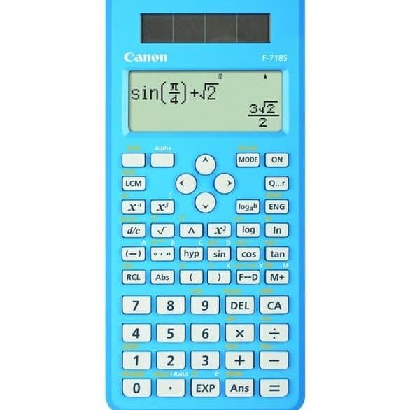 

Kalkulator/Calculator Scientific Canon F-718S-BL (Blue) Original