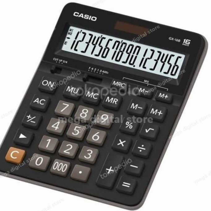 

CASIO CALCULATOR GX 16 B BAGUS