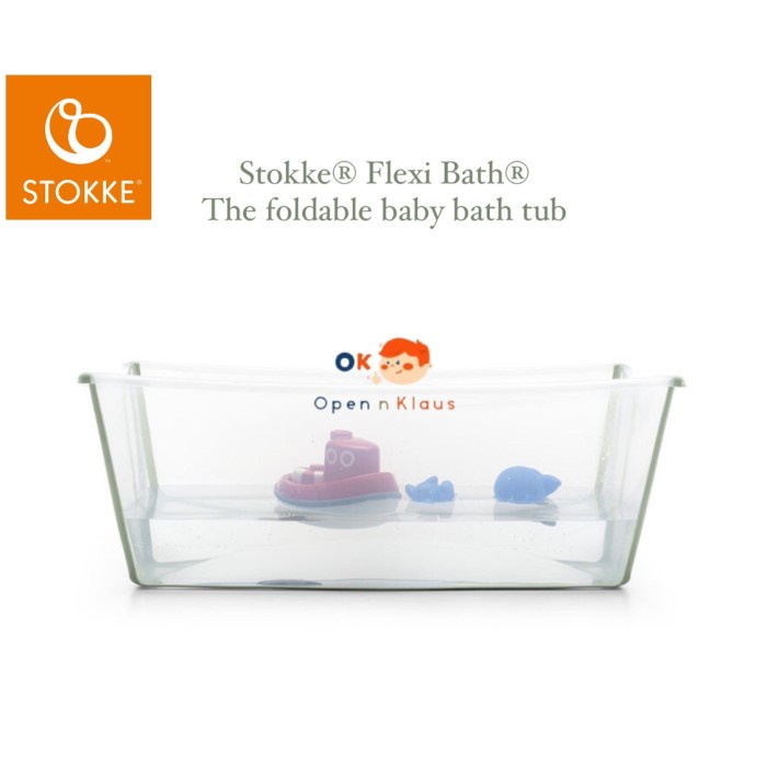 Terbaru Stokke Flexi Bath Foldable Baby Bath Tub Size Regular Promo Terlaris