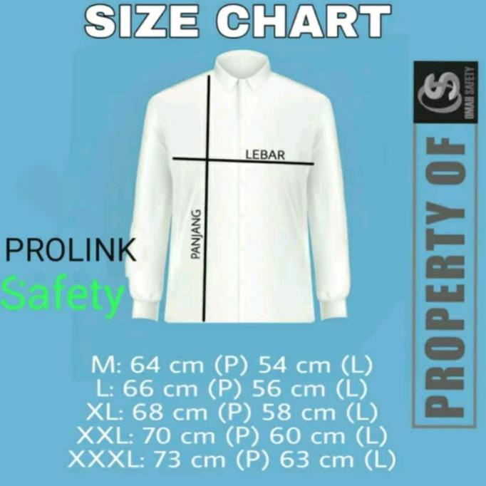 uru SERAGAM BAJU SAFETY SEMI JAKET DONGKER TOSKA