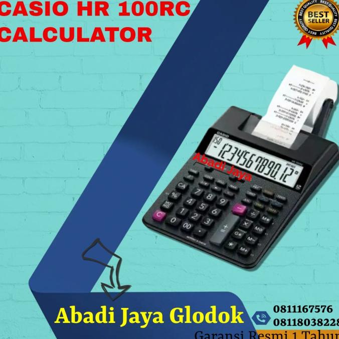 

CASIO HR 100RC CALCULATOR