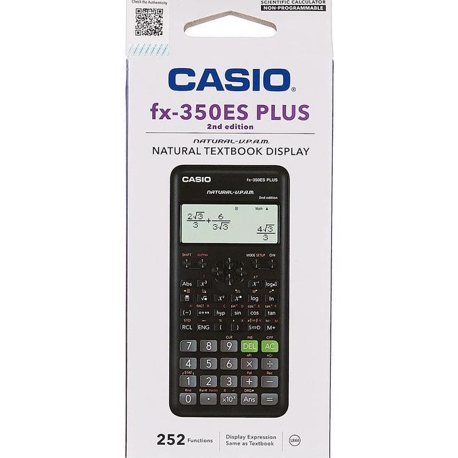 

Kalkulator Casio Scientific FX 350 ES PLUS Kalkulator Sekolah Kuliah