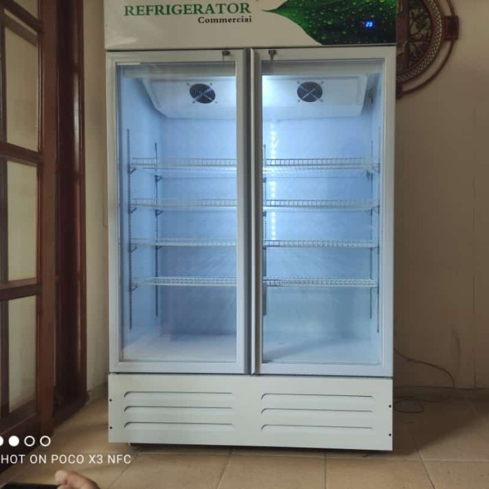 Terbaru Showcase 2 Pintu Sh800 (800 Liter) / Showcase Chiller/ Chiller Display Promo Terlaris