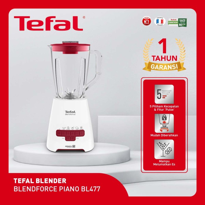 Terbaru Tefal Blendforce Piano Bl477 - Blender / Blender Bumbu Dapur Promo Terlaris