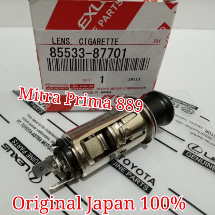 Auto Lighter Socket Soket Colokan Universal 12V Original 100%