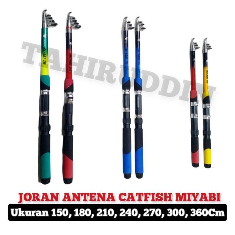 {COD} Joran Antena Catfish Miyabi/Next Extro 150cm, 180cm, 210Cm, 240Cm,  270cm, 300cm, 360cm ORIGIN
