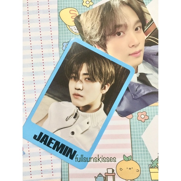 pc photocard jaemin istj c version