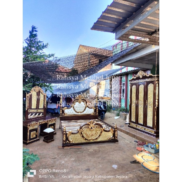 set kamar ukir Jepara murah