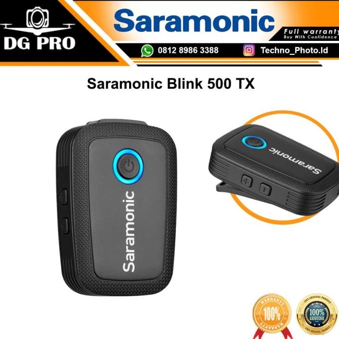 Saramonic Blink 500 TX Wireless Clip-On Transmitter Blink500 TX Resmi