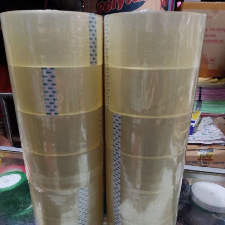 

Terlaris Lakban Bening/ Coklat Full Tebal 72 yard ,.