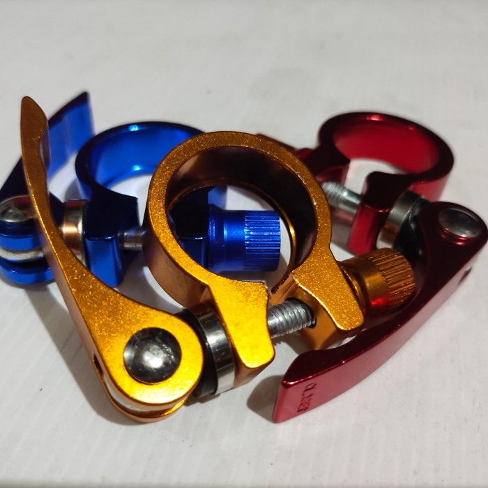 seat clamp 25.4 qr bmx fixie minion alloy lelalela8187