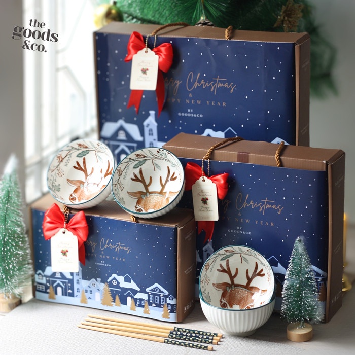 Terbaru Hamper Christmas Bowl Set Christmas Hamper Natal Mangkok Set Hampers Promo Terlaris