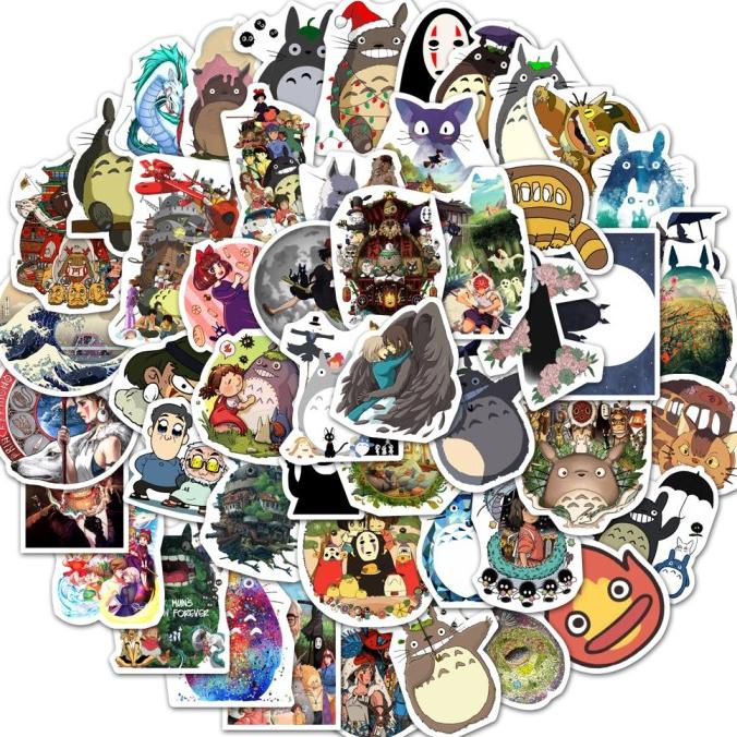 

<<<<<] SG005 Sticker / Stiker Anime Jepang Studio Ghibli Hayao Miyazaki