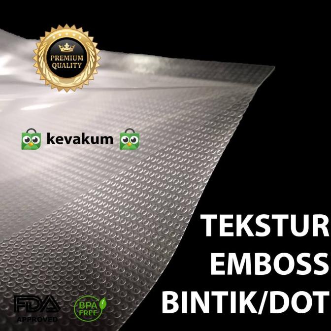 Plastik Vacum Emboss 20x30 Plastic Bag Vacuum Sealer Emboss