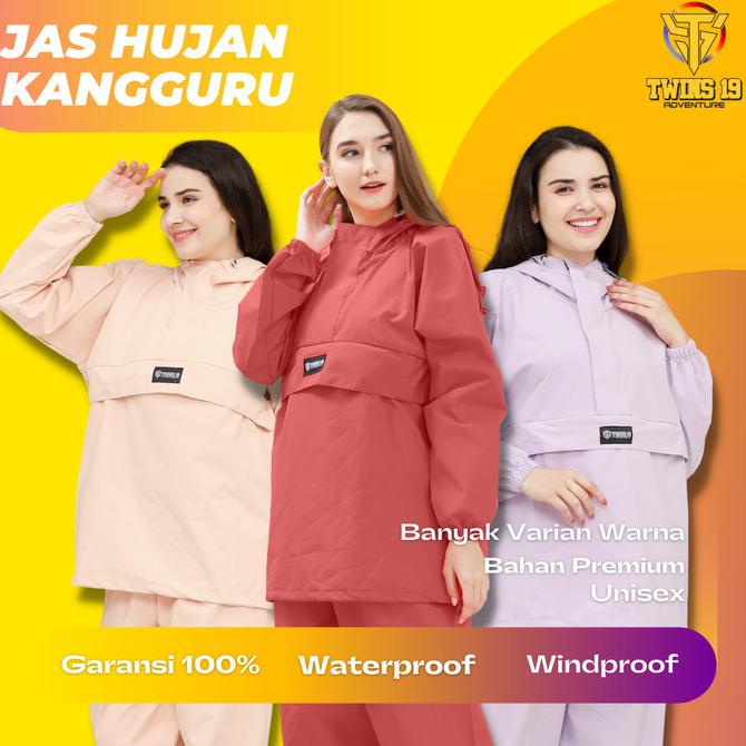 Jas Hujan Kangguru Twins19