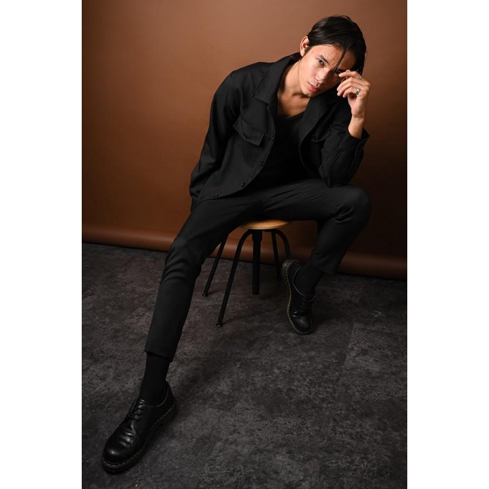 TERLARIS - JAKET PREPP STUDIO FOSTRA JACKET BLACK