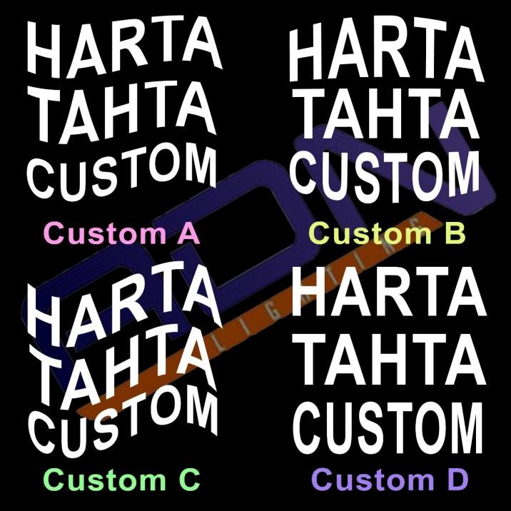 

HOT DEAL CUTTING STICKER STIKER HARTA TAHTA 8 X 8 CM !!!!!!