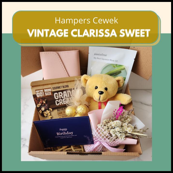 

TERBARU HAMPERS KADO PACAR CEWEK VINTAGE CLARISSA SWEET !!