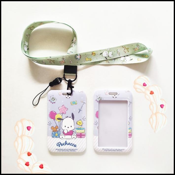 

DISKON ID CARD HOLDER NAME TAG LANYARD / KALUNG KARTU CUTE SANRIO MASCOT 3 !!!!!!