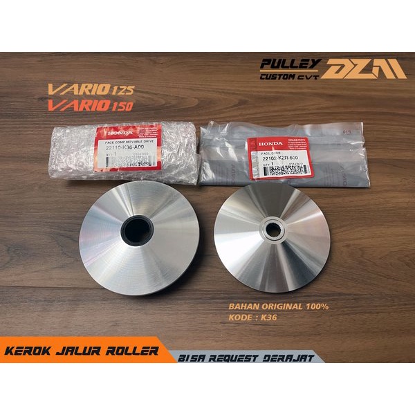 Pulley Rumah Roller modifikasi Vario 125 Vario 150 PCX 150 Racing Custom DZM RACING Bukan TDR USR