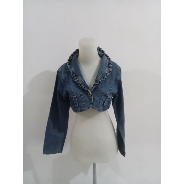 jeans jacket cropped