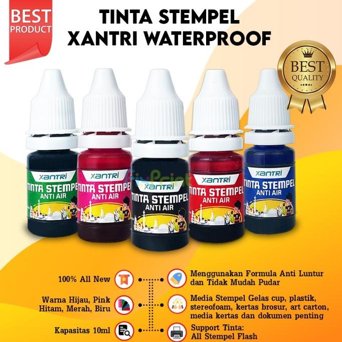 

Tinta Stempel Xantri 10Ml Refill Stamp Ink Waterproof 10 Ml Star