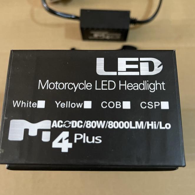 Lampu Hid Led 4 Mata Sisi Ride It 80 Watt Universal All Motor